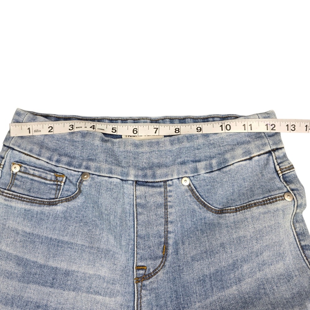 Tribal Jeans Audrey Mid Rise Ankle Jeggings Light Wash Pull On Jeans Size 0 - Picture 4 of 9